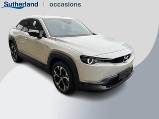 Hoofdafbeelding Mazda MX-30 Mazda MX-30 e-SkyActiv R-EV 170 Makoto | Schuifdak | Rondomzicht Camera | Stoelverwarming | Premium audio