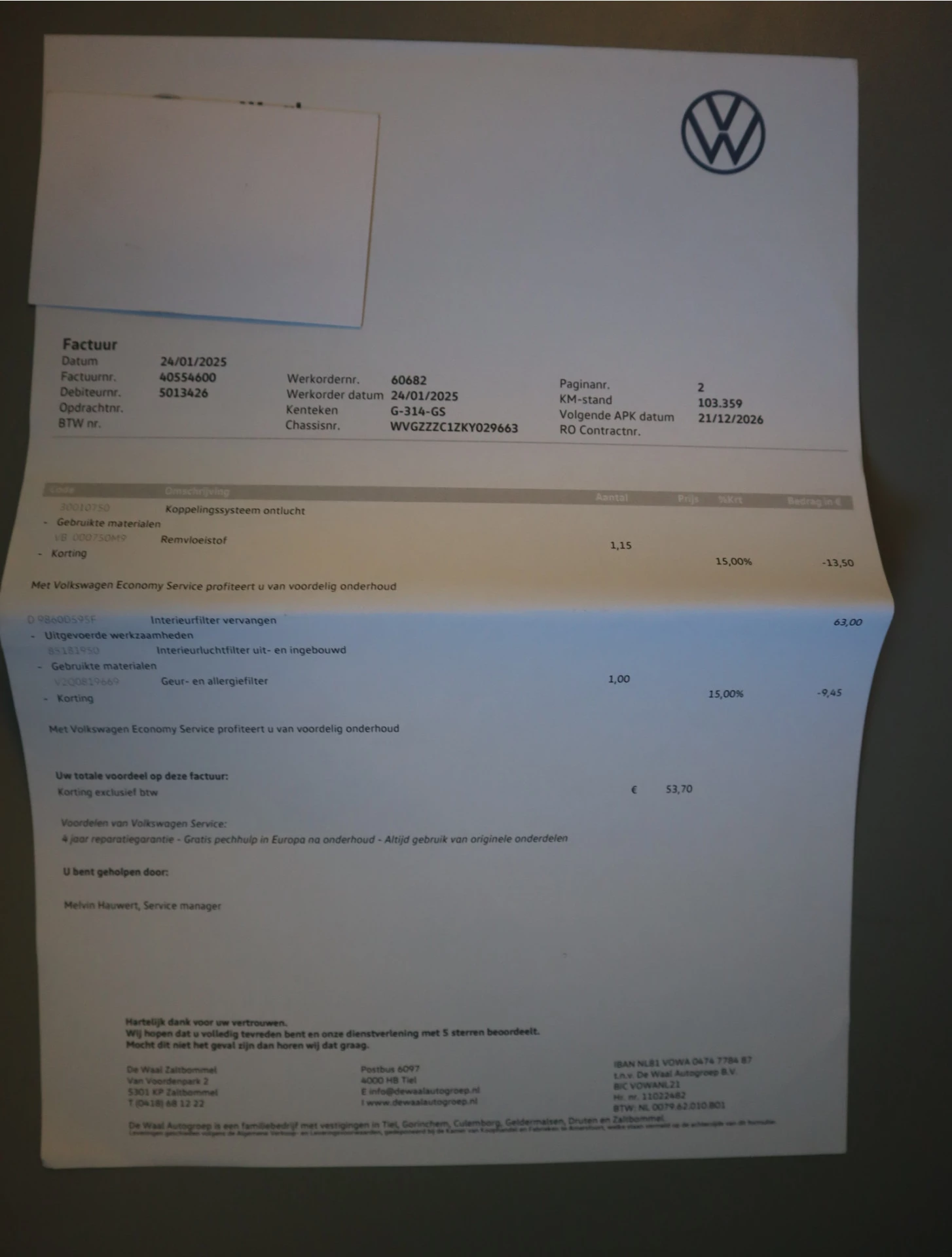 Hoofdafbeelding Volkswagen T-Cross