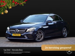 Mercedes-Benz C-Klasse C 180 AMG line | Sound Multibeam Panoramadak Bruin leder Artico