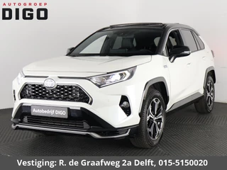 Toyota RAV4 2.5 Plug-in Hybrid AWD Bi-Tone Plus | 1500 KG trekgewicht | JBL Audio | Stoelverwarming & ventilatie | Memory Seats | Schuif-/Kanteldak | Navigatie