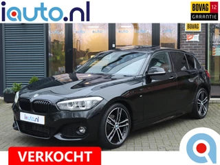 BMW 1 Serie 118i aut. M-Sport Shadow Line Pano/LED/Leder/Navi+/Apple CarPlay/18"