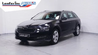 Skoda Superb Combi 1.5 TSI ACT Business Edition Navi Memory Apple Carplay Stoel- en voorruitverwarming Trekhaak NAP Rijklaar!