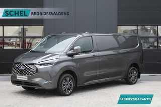 Hoofdafbeelding Ford E-Transit Custom Ford E-Transit Custom 340 L2H1 Limited 65 kWh 218pk - LED - 360 Camera - B&O - ACC - Navi - Stoel/Stuurverwarming - Rijklaar