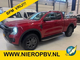 Hoofdafbeelding Ford Ranger Ford Ranger 2.0 Wildtrak Super Cab Automaat Airco Navi 3500KG Trekhaak 7600KM !