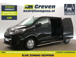 Citroën Jumpy 2.0 BlueHDI L2H1 360Camera 2xSchuifdeur Airco Carplay Cruise PDC 3 Persoons Stoelverwarming