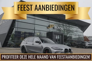 BMW M3 Touring Competition 510pk xDrive Widescreen Frozen grey *BTW* Head-up Adaptive cruise CSL grille 21" LMV
