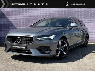 Volvo V90 2.0 T4 R-Design | Trekhaak | Stoelverwarming V+A | Adaptieve cruise | Standkachel | Stuurverwarming | BLIS | Parkeersensoren V+A | Elektr. bedienbare achterklep |