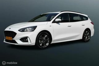 Ford Focus Wagon 1.0 EcoBoost 125 PK ST Line Business, Trekhaak afneembaar, Navi, App connect, Cruise, Clima, Pdc voor + achter