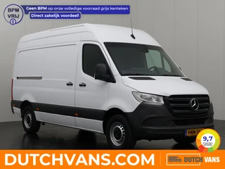 Mercedes-Benz Sprinter L2H2 | Navigatie | Multimedia | Airco | Cruise | Trekhaak | Betimmering | 3-Zits