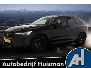 Volvo XC60 2.0 T8 AWD 335kW/455pk Aut8 MJ2026 Plug-in hybrid Ultra Black Edition LUCHTVERING + HARMAN/KARDON + PANORAMADAK + BLIS + STOELMASSAGE + PILOT ASSIST + STOELVERWARMING V&A + ADAPT.CRUISE + STUURVERWARMING + 360 CAMERA + PARKSENSOREN + 21" LM-VELGEN!!