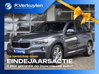 BMW X1 sDrive20i M SPORT | LEDER | TREKHAAK | NAVIGATIE | STOEL- STUURWIELVERWARMING | ELEKTR. KOFFERKLEP |
