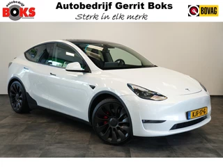 Tesla Model Y Performance AWD 75 kWh ACC Panoramadak HW3 24 Maanden garantie* (Vraag naar de voorwaarden)