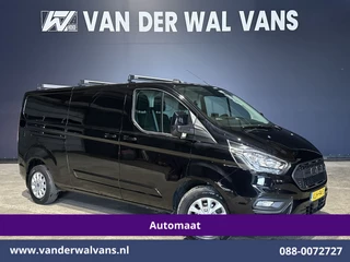 Ford Transit Custom 2.0 TDCI 130pk Automaat L2H1 Euro6 Airco | Camera | Navigatie | Apple Carplay | LED | Cruisecontrol LM velgen, Stoelverwarming, Verwarmde voorruit, Trekhaak, Parkeersensoren, Dakdragers, Bijrijdersbank