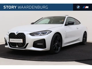 BMW 4 Serie Coupé 430i High Executive M Sport Automaat / Schuif-kanteldak / M Adaptief onderstel / Laserlight / Stuurverwarming / LED / Parking Assistant Plus / Head-Up / Harman Kardon