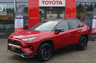Toyota RAV4 2.5 PLUG-IN HYBRID AWD GR SPORT 19"LMV PANODAK BLIND SPOT 360GR-CAM STUURVERW. MEMORY-SEAT HEAD-UP JBL NAVI DRAADLOOS-LADEN-TEL NL-AUTO NIEUW!