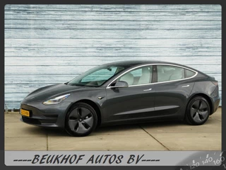 Hoofdafbeelding Tesla Model 3 Tesla Model 3 Standard RWD Plus 60 kWh Wit Leer Pano Nav Cam