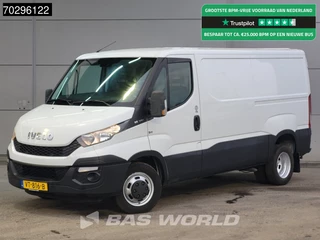 Iveco Daily 35C17 3.0L Dubbellucht L2H1 170PK 3,5t Trekhaak Airco APK 01-2026 L2 Laag Dak Airco Trekhaak
