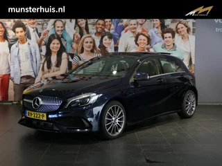 Mercedes-Benz A-Klasse 180 Ambition - *AMG-LINE!* *Afneembare trekhaak & Panoramadak!* - Stuurverwarming, 18" LMV