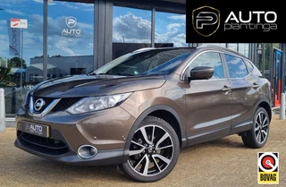 Nissan Qashqai 1.2 Connect Edition 116PK | NL AUTO | Volledige Onderhoudshistorie 360 Camera | Pano | Leer | Elek Bestuurdersstoel | Stoelverwarming | Voorruitverwarming | PDC Voor en Achter | Navigatie | Climate Control |