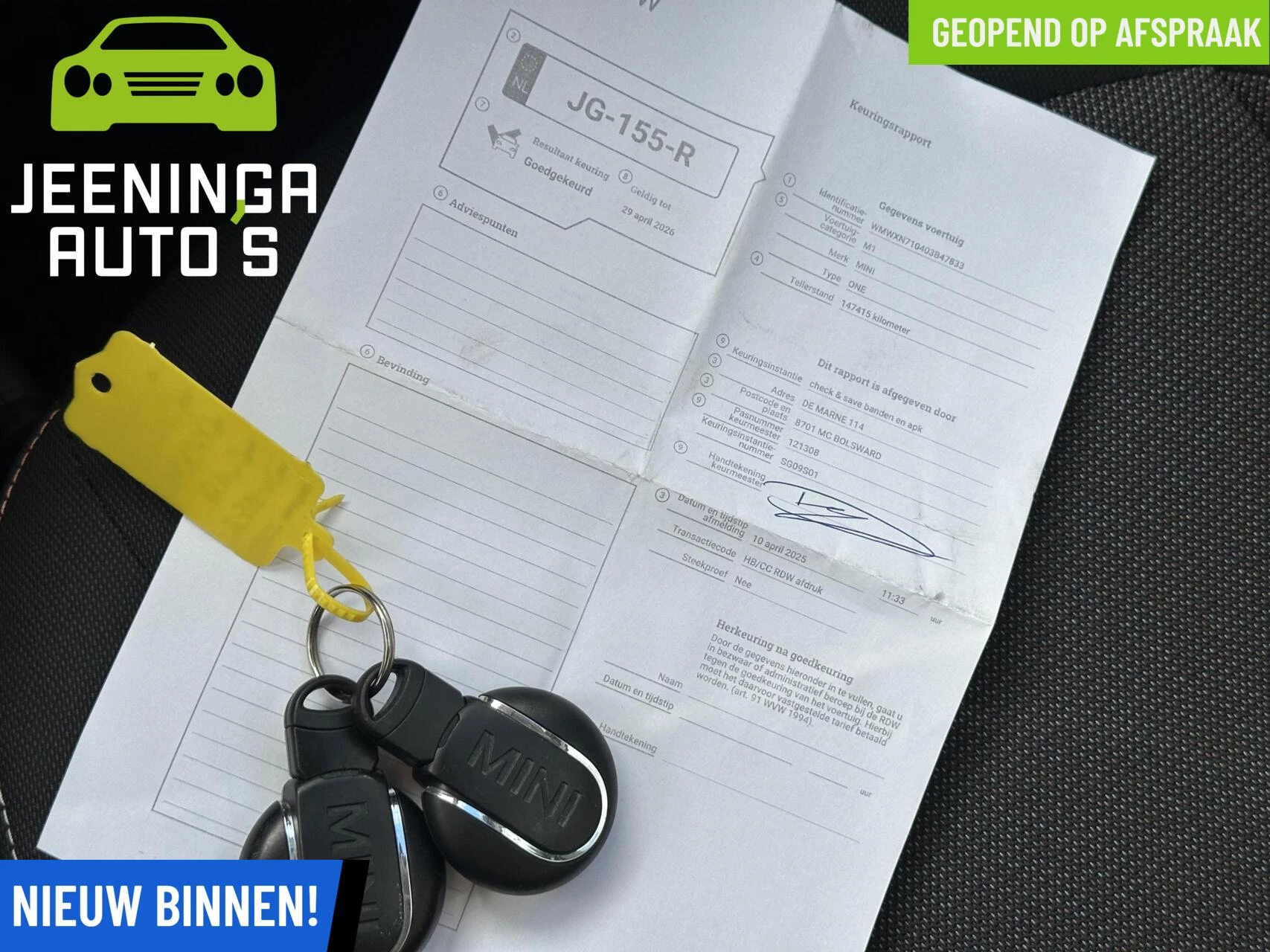 Hoofdafbeelding MINI One