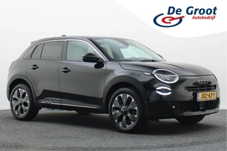 Fiat 600 1.2 Hybrid La Prima Leer, ACC, Keyless, Apple Carplay, Stoelverwarming, 18"