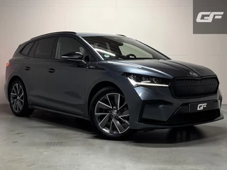 Skoda Enyaq iV 60 Sportline SOH 87% Carplay Camera Sfeerver. Stoel/Stuur verwarming