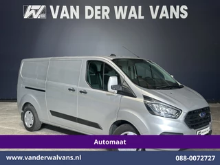 Ford Transit Custom 2.0 TDCI 131pk Automaat L2H1 Euro6 Airco | Camera | Apple Carplay | Cruisecontrol | LED | Trekhaak Android Auto, Parkeersensoren, Bijrijdersbank