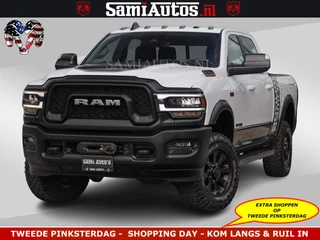 Dodge Ram Pick-Up 2500 POWER WAGON | 6 PERSOONS | 6.4 V8 4X4 | ADAPTIVE | FULL LED | TREK LIER | OPEN DAK | 6.4F BAK | 3500KG | CAMERA V+A | SPER DIFF | TWO TONE UITVOERING | ALARM | VOLLE UITVOERING |