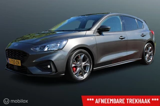 Ford Focus 1.0 EcoBoost 125 PK  Hybrid ST Line X Business, Trekhaak, Donker glas, Cruise, Clima, Pdc voor + achter + Camera, Navi, App connect, Keyless Go-Entry