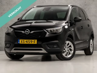 Opel Crossland X 1.2 Turbo Innovation Sport Automaat (APPLE CARPLAY, GROOT NAVI, STUUR/STOELVERWARMING, GETINT GLAS, KEYLESS, LEDER, SPORTSTOELEN, CRUISE, PARKEERSENSOREN, NIEUWSTAAT)
