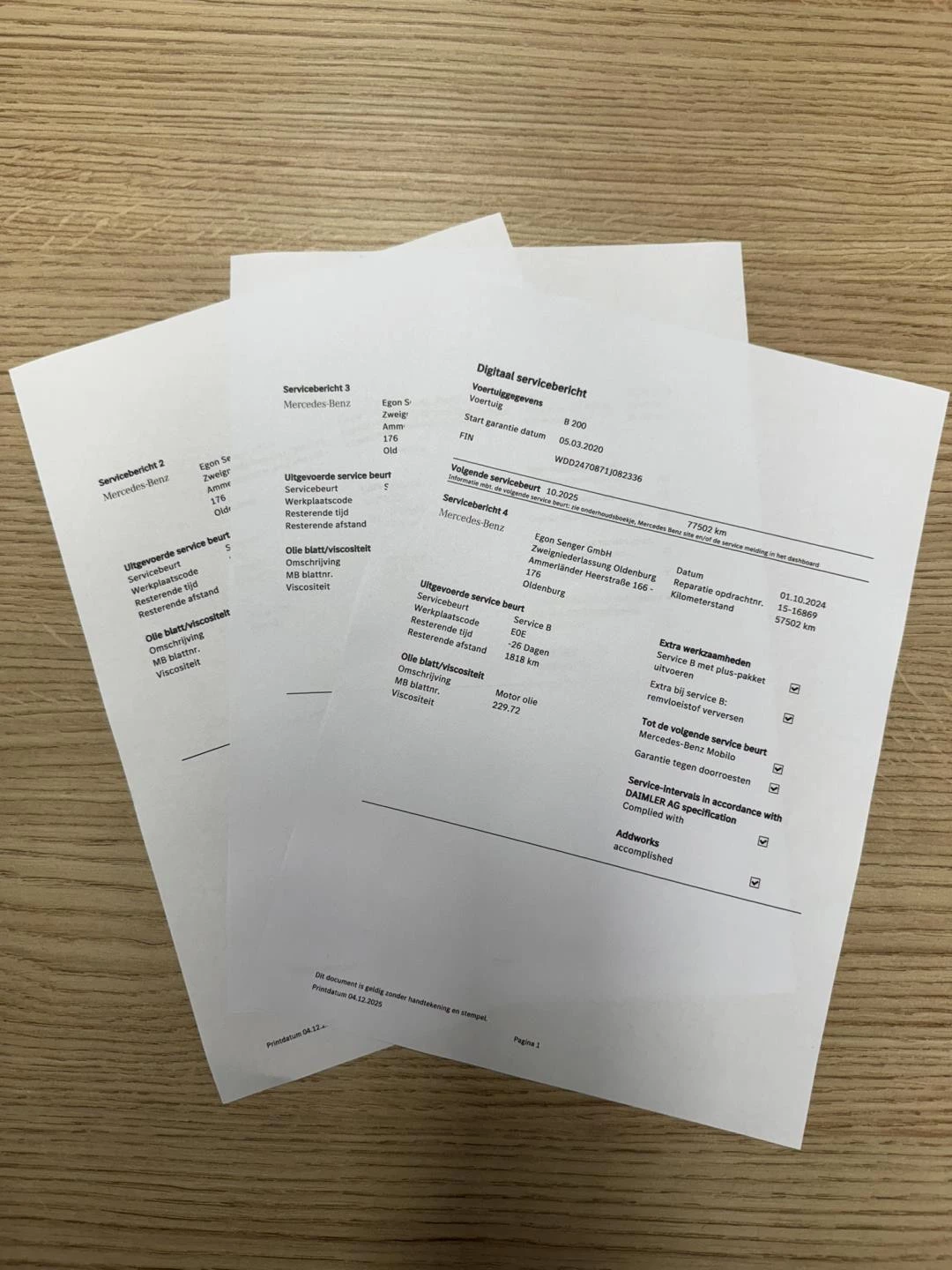 Hoofdafbeelding Mercedes-Benz B-Klasse