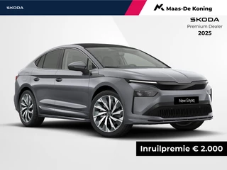 Škoda Enyaq coupé iv Selection Elektromotor 210 kW / 286 PK SUV | 21" velgen Supernova | Clever Pack | Elektrisch inklapbare trekhaak |