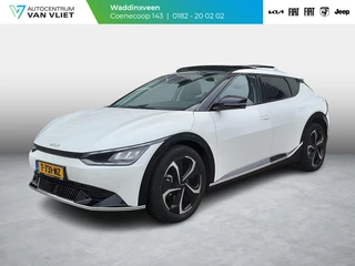 Kia EV6 Plus Advanced 77.4 kWh | Schuif-/kanteldak | Navi | Clima | Adapt. Cruise | Carplay | 20'' LM | Stoelverwarming en Verkoeling