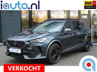CUPRA Formentor 1.4 e-Hybrid 180kW/245pk VZ Performance Pano/Matrix LED/Kuipstoelen/360Camera/Keyless/DCC/Virtual Cockpit/19"