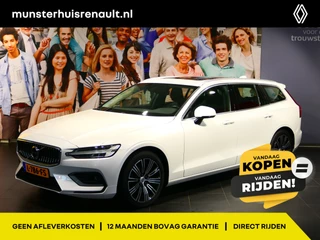Volvo V60 2.0 B3 Inscription *Schuif/kanteldak & wegklapbare trekhaak!* - Leder, Elektrische stoelen