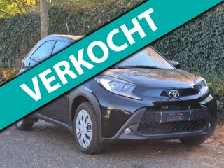 Toyota Aygo X Camera Cruise Zwart Automaat CarPlay 1e-eigenaar NAP NL Auto Fabrieksgarantie! 1.0 VVT-i S-CVT Play