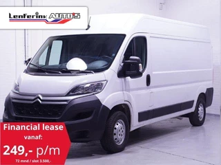 Hoofdafbeelding Citroën Jumper Citroen Jumper 2.2 HDI 140 pk L3H2 Navi, Camera Airco, Cruise Control, Laadruimte Pakket, PDC achter, 3-Zits