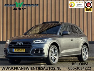 Audi Q5 3.0 TDI quattro Sport S Line Black Edition | 286 PK! | Panoramadak | Adaptieve Cruise Control | Lane Assist |Elektrische Trekhaak | Camera | DAB | Navigatie | 20" Lichtmetaal |
