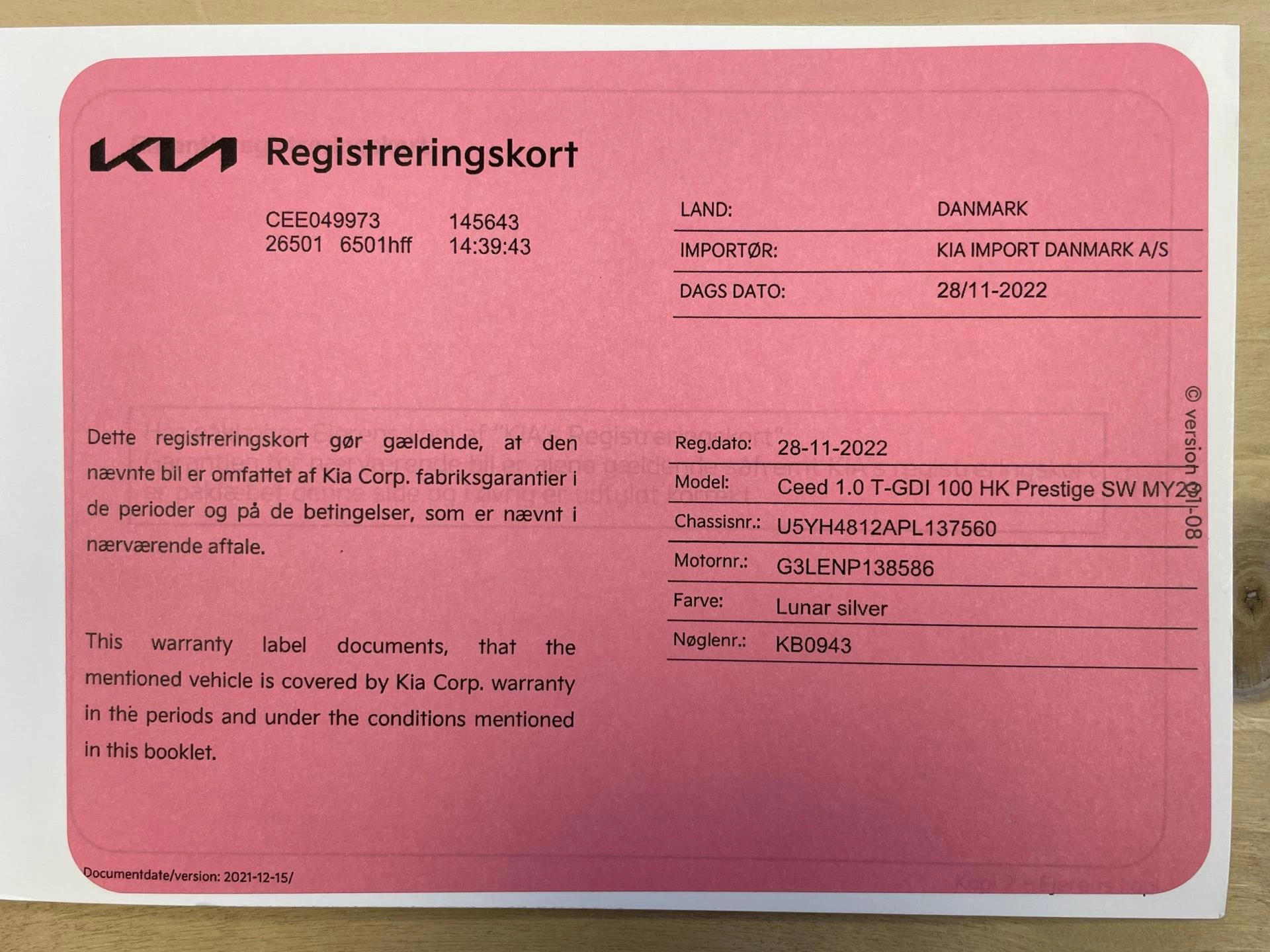 Hoofdafbeelding Kia Ceed Sportswagon