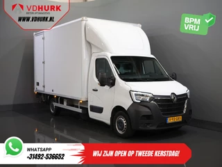 Renault Master T35 2.3 dCi 165 pk BPM Vrij! Bakwagen 420x215x233 Laadklep/ Zijdeur/ Meubelbak/ Spoiler/ Cruise/ Airco