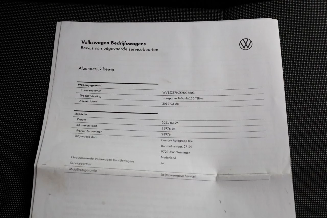 Hoofdafbeelding Volkswagen Transporter