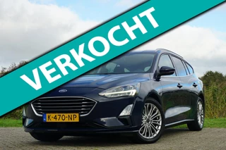 Ford Focus Wagon 1.0 EcoBoost Titanium X Business | Blazer Blue | Full-LED/Carplay/Camera - Compleet!