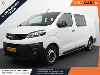 Opel Vivaro 2.0 CDTI Automaat 145 pk L3H1 Dubbele Cabine 6p Edition Navigatie Airco Bluetooth Trekhaak Betimmering Cruise Control