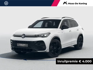 Hoofdafbeelding Volkswagen Tiguan Volkswagen Tiguan R-Line Edition 1.5 eHybrid 272 pk 6 versn. DSG · Comfort Pakket · Black Style Pakket · Trekhaak inklapbaar, met elektrische ontgrendeling, incl. aanhangermanoeuvreerhulp Trailer Assist ·