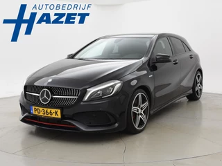 Hoofdafbeelding Mercedes-Benz A-Klasse Mercedes-Benz A-KLASSE 250 218PK AUT. AMG SPORT DISTRONIC+ | PANO | STANDKACHEL | LED | ADAP. CRUISE | NAVI