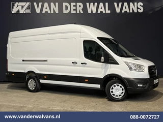 Ford Transit 2.0TDCI 131pk L4H3 Euro6 Airco | Camera | Navigatie | Apple Carplay | Android Auto | Cruisecontrol LED, Verwarmde voorruit, Stoelverwarming, Parkeersensoren, Bijrijdersbank