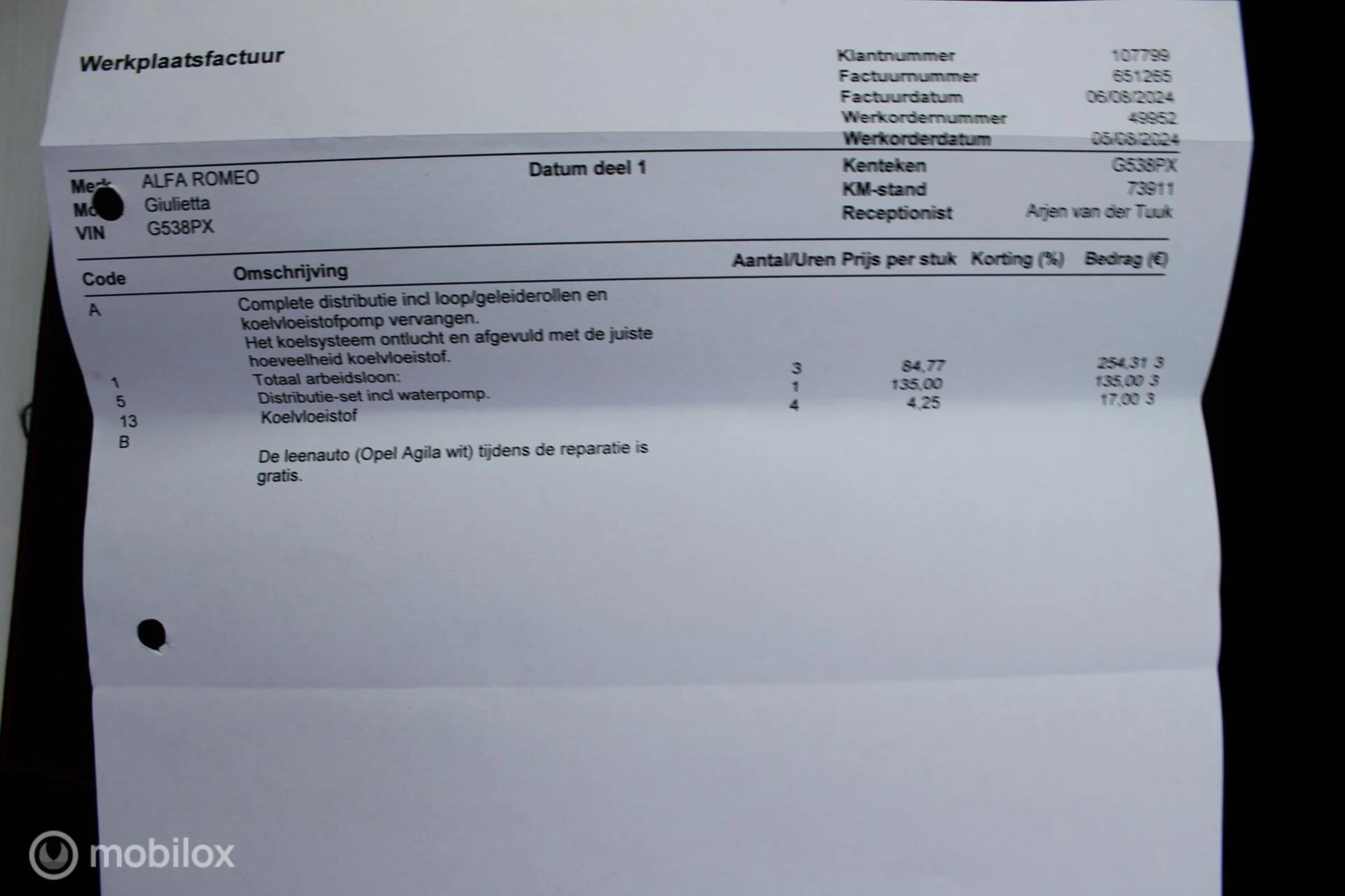 Hoofdafbeelding Alfa Romeo Giulietta