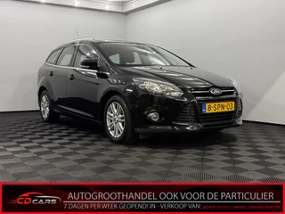 Ford Focus Wagon 1.6 TDCI ECOnetic Lease Titanium Clima, Parkeersensoren, Navi, A start stop, Cruise control, Lichtmetalen velgen