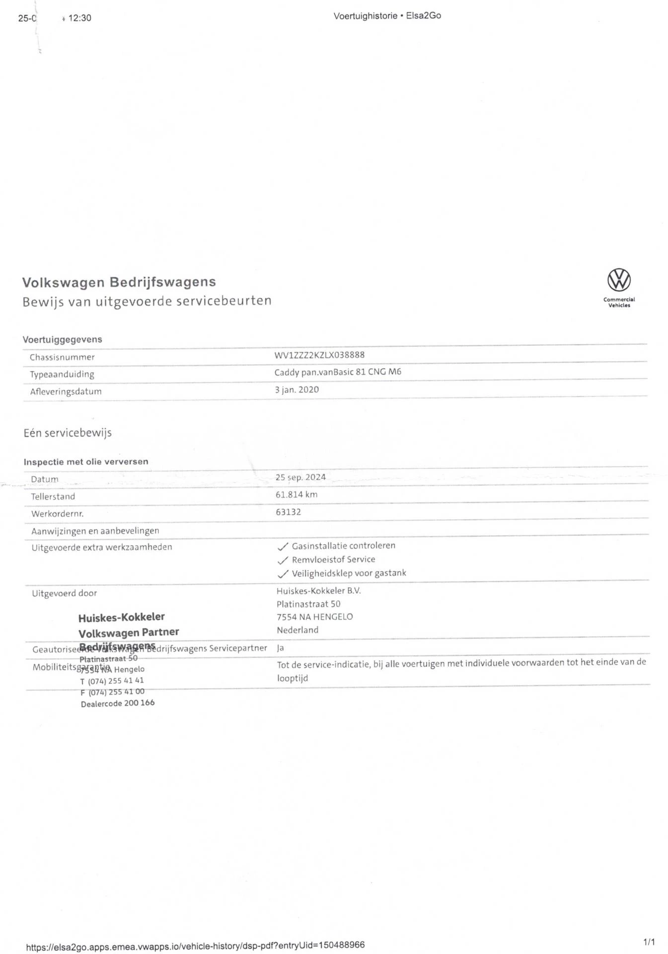 Hoofdafbeelding Volkswagen Caddy