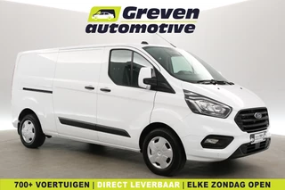 Ford Transit Custom 2.0 TDCI L2H1 | Airco | Cruise | 3 Zits | 2xSchuifdeur | Trekh. | Parkeersens. | Stoelverw.